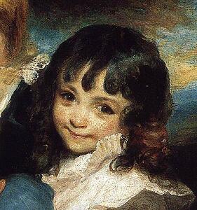 Art Print - Lady Smith And Children. Detail