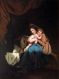 Art Print - Lady Wilmot And Her Child