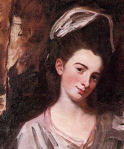 Art Print - Lady With A Lyre. Detail