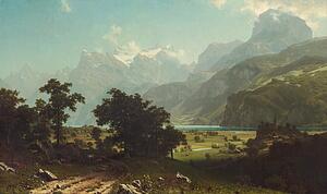 Lake Art Print - Lake Lucerne