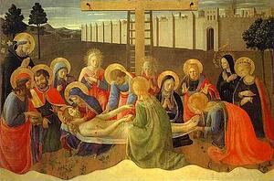 Lamentation Over The Dead Christ - Art Print Art Print - Lamentation Over The Dead Christ