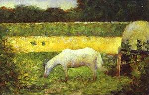 Art Print - Landscape With A Horse