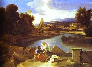 Art Print - Landscape With St. Matthew