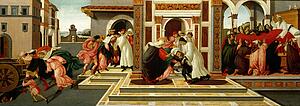 Last Art Print - Last Miracle And The Death Of St. Zenobius