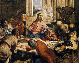 Art Print - Last Supper. Detail