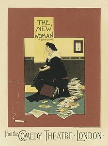 Comedy Art Print - Le Comedy Theatre, "the New Woman".