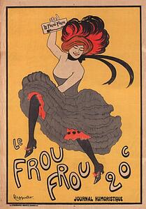 Vintage Posters Art Print - Le Frou-Frou