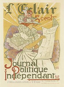 Journal Art Print - Le Journal "l'éclair".