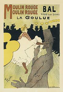 Henri De Toulouse Lautrec Art Print - Le  "la Goulue".