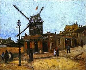 Le Moulin De La Galette - Art Print Art Print - Le Moulin De La Galette