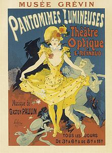 Pantomimes Lumineuses Art Print - Le Musée Grévin, "pantomimes Lumineuses".