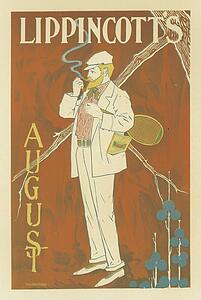 Aout Art Print - Le Revue "lippincott's Magazine" (Août), Publiée À Philadelphie.