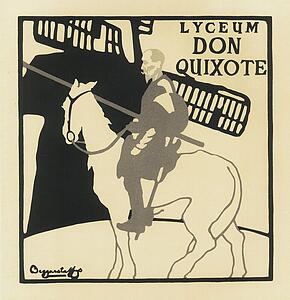 Art Print - Le Théâtre Lyceum, "don Quixote".