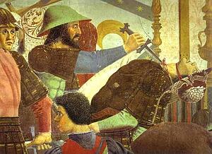 Art Print - Legend Of The True Cross: Battle Between Heraclius And Chosroes. Detail