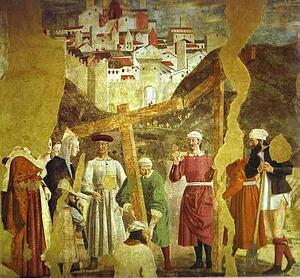 Legend Of The True Cross: Discovery And Proof Of The True Cross. Detail - Art Print Art Print - Legend Of The True Cross: Discovery And Proof Of The True Cross. Detail