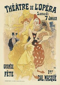 En Art Print - Les "bals De L'opéra En 1899".