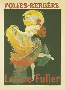 Les Art Print - Les Folies-Bergère, "la Loïe Fuller".