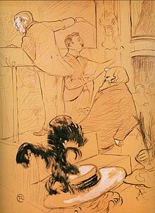 Art Print - Les Grands Concerts D'opera: Ambroise Thomas At A Rehearsal Of "françoise De Remini"