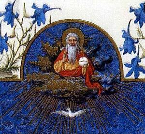 Les Trä�s Riches Heures Du Duc De Berry. Feeding The Multitude. Detail - Art Print Art Print - Les Trä�s Riches Heures Du Duc De Berry. Feeding The Multitude. Detail