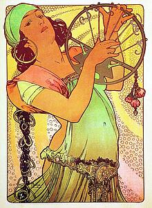 Moderne Art Print - L'estampe Moderne Salomé