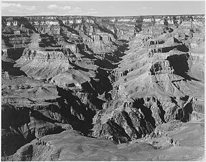 Lighter Shadows, "grand Canyon National Park," Arizona.  Photographs Of National Parks And Monuments, Compiled 1941 - 1942, Documenting The Period Ca. 1933 - 1942. - Art Print Art Print - Lighter Shadows, "grand Canyon National Park," Arizona.  Photographs Of National Parks And Monuments, Compiled 1941 - 1942, Documenting The Period Ca. 1933 - 1942.