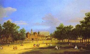 Art Print - London: The Old Horse Guards And Banqueting Hall, From St. James' Park