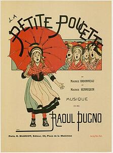 Louis Maurice Boutet De Monvel Art Print - L'opérette "la Petite Poucette".