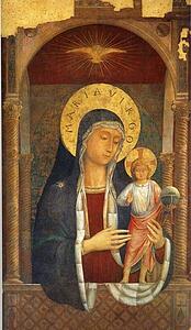 Art Print - Madonna And Child Giving Blessings