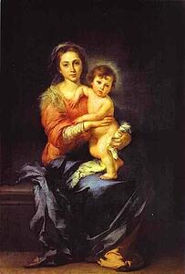 Art Print - Madonna And Child