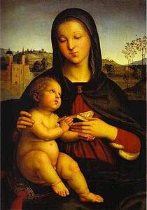 Art Print - Madonna And Child