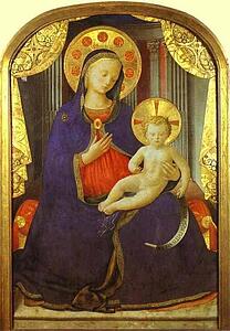 Art Print - Madonna And Child