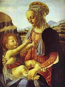 Art Print - Madonna And Child