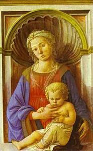 Madonna And Child - Art Print Art Print - Madonna And Child