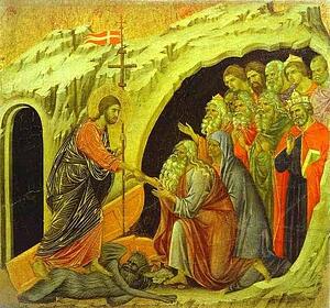 Maestà (Back, Central Panel) Christ In Limbo - Art Print Art Print - Maestà (Back, Central Panel) Christ In Limbo