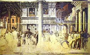 Art Print - Martyrdom Of St. Christopher And The Transport Of His Body. (Lives Of St. James And St. Christopher)