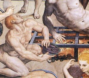 Art Print - Martyrdom Of St. Lawrence. Detail