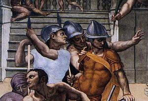Art Print - Martyrdom Of St. Lawrence. Detail