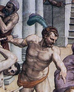 Art Print - Martyrdom Of St. Lawrence. Detail