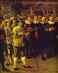 Art Print - Members Of Antwerp Town Council And Masters Of The Armaments Guild. Detail