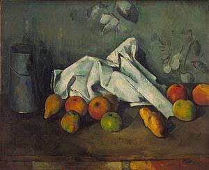 Apple Art Print - Milk Can And Apples