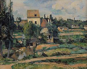 Mill Art Print - Mill On The Couleuvre At Pontoise