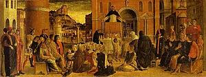 Miracles Of St. Vincent Ferrar: He Raises Dead To Life - Art Print Art Print - Miracles Of St. Vincent Ferrar: He Raises Dead To Life