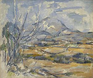 Montagne Art Print - Montagne Sainte-Victoire