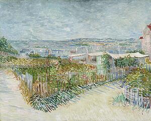 Moulin De La Galette Art Print - Montmartre: Behind The Moulin De La Galette