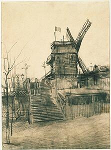 Moulin De La Galette Art Print - Moulin De La Galette