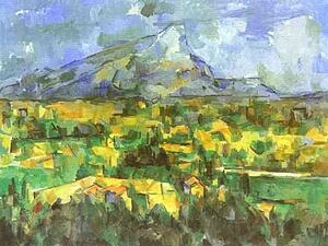 Mount Sainte-Victoire - Art Print Art Print - Mount Sainte-Victoire