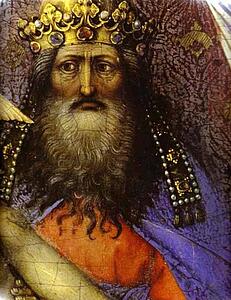 Mourning Trinity (Throne Of God). Detail - Art Print Art Print - Mourning Trinity (Throne Of God). Detail