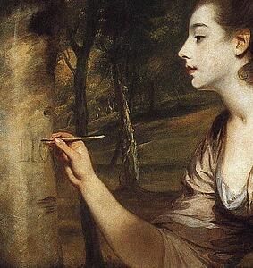 Art Print - Mrs Richard Bennett Lloyd. Detail