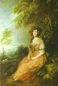 Art Print - Mrs. Richard Brinsley Sheridan, Nee Elizabeth Linley