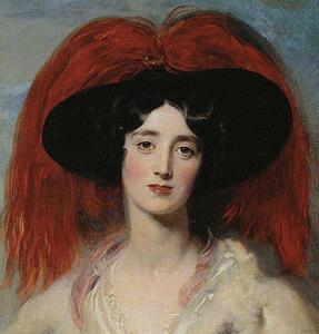 Mrs. Robert, Later Lady Peel. Detail - Art Print Art Print - Mrs. Robert, Later Lady Peel. Detail